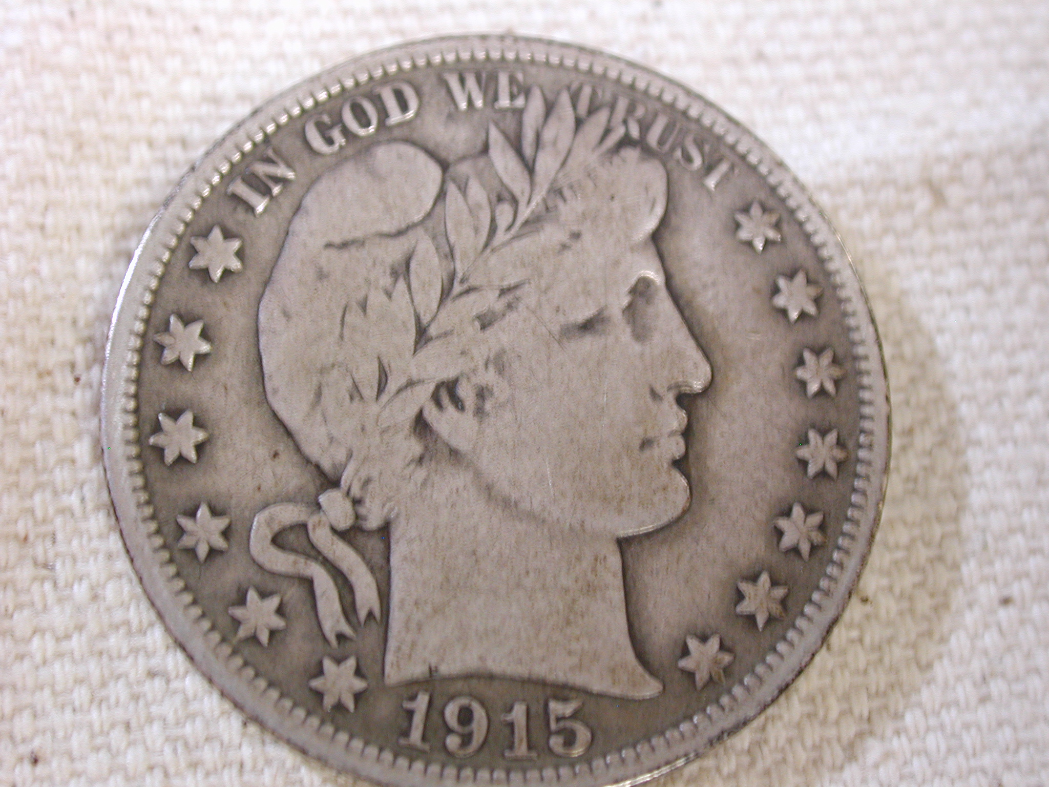 1915-D U.S Barber-Half Dollar Fine