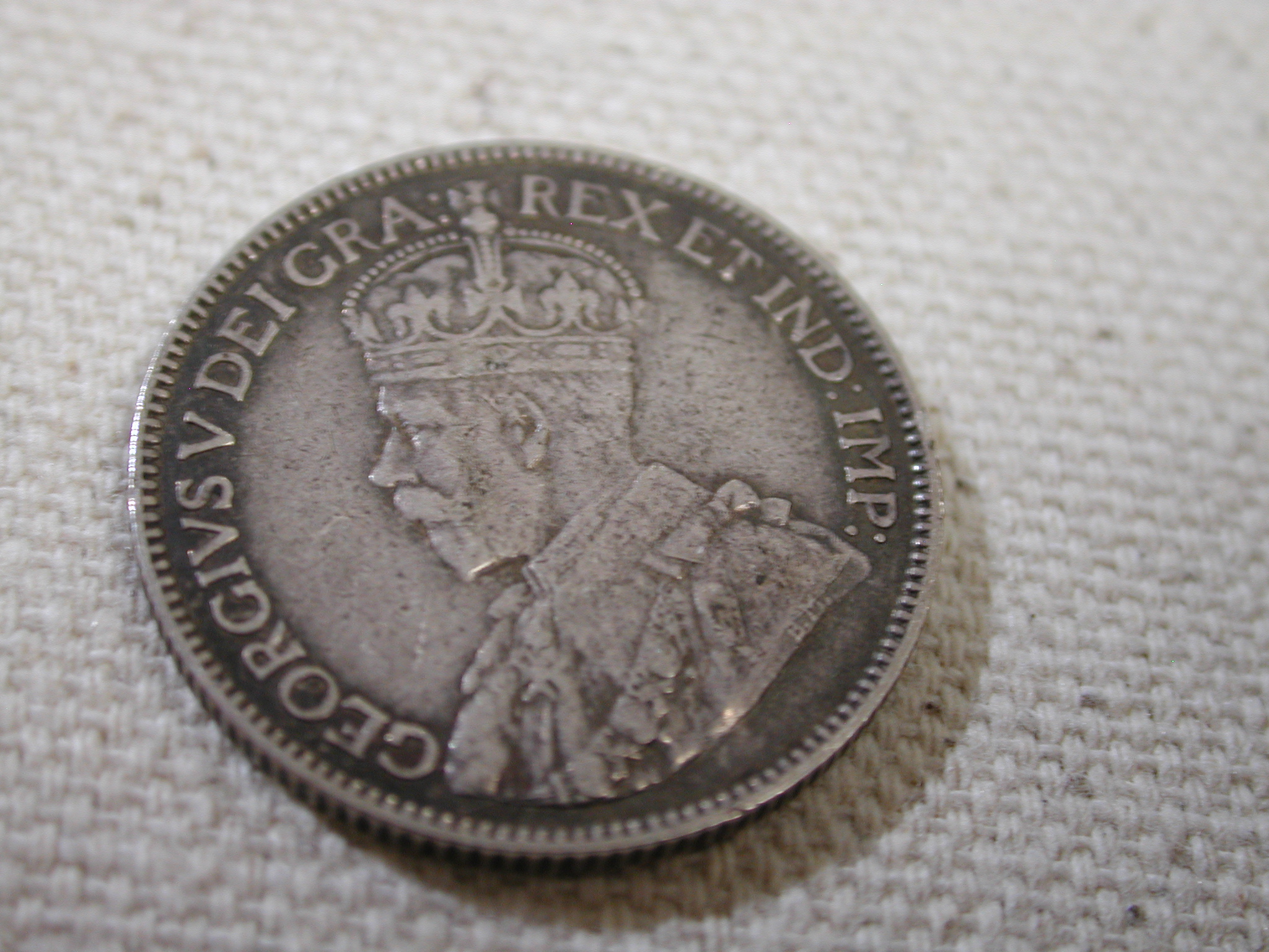 1913 Canada Twenty-Five Cents George V Extra Fine