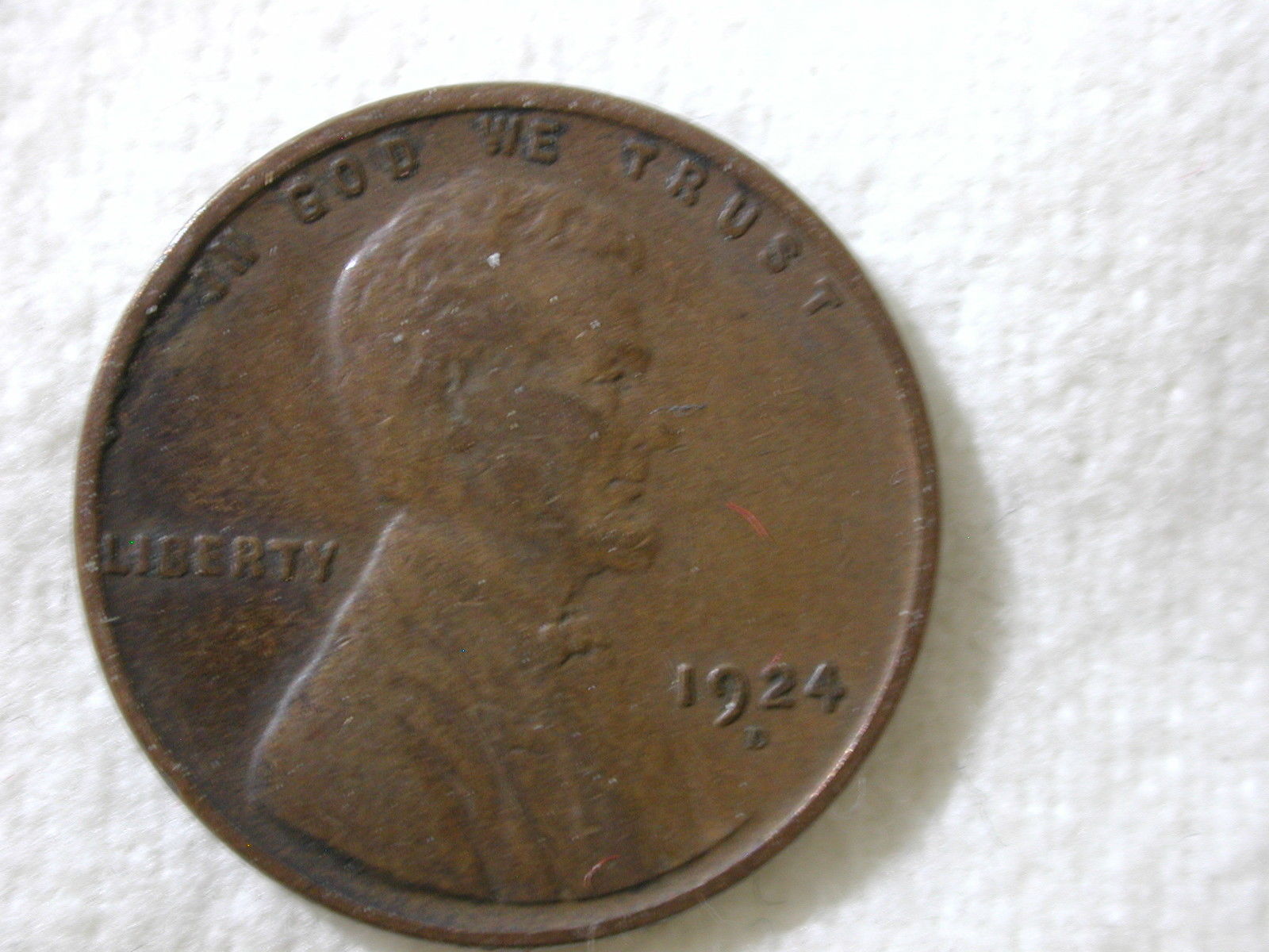 1924-D U.S Lincoln Wheat Cent Type Very Fine
