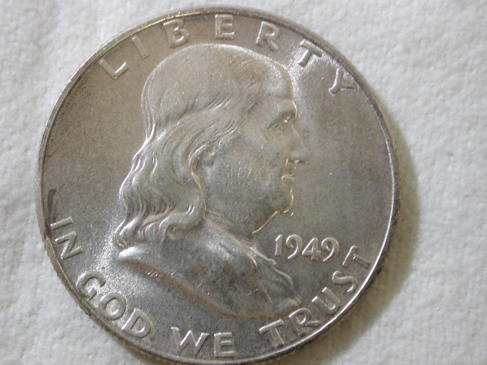 1949 U.S Franklin Half Dollar