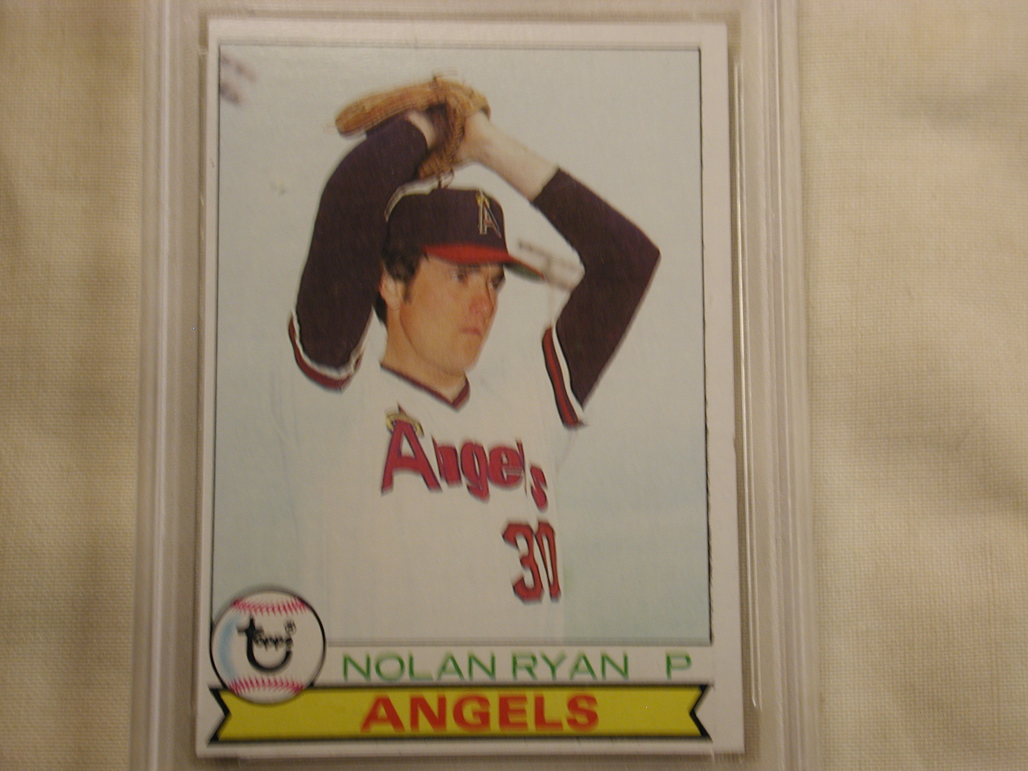 1979 Topps Nolan Ryan Baseball card #115 PSA Graded NM-MT 8 (OC)