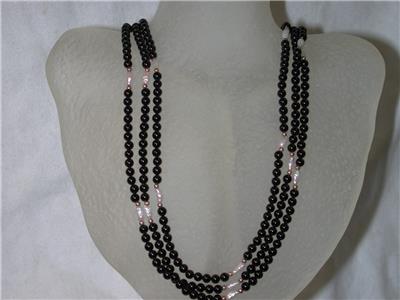 Harris Reed In Good Hands Pearl Necklace | Silver Plated/Pearl & Black Onyx  Necklaces | Missoma