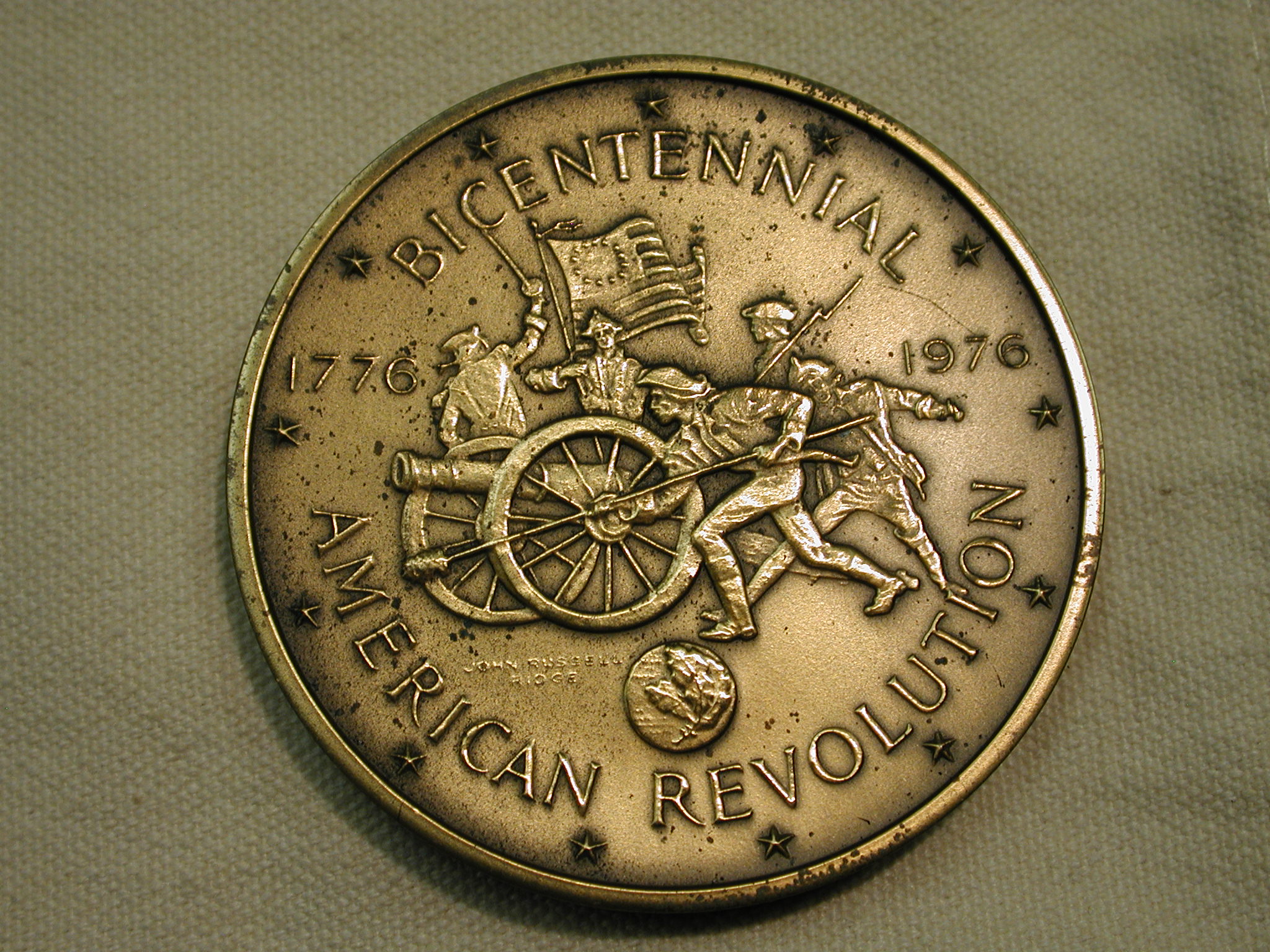 Medallic Art NYC Washington Inauguration American Revolution Bicentennial Medal Bronze