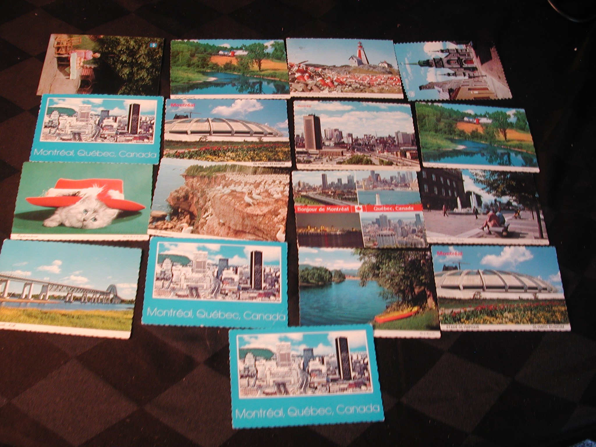100 mixed used/unused Canada and Martinique 1980s