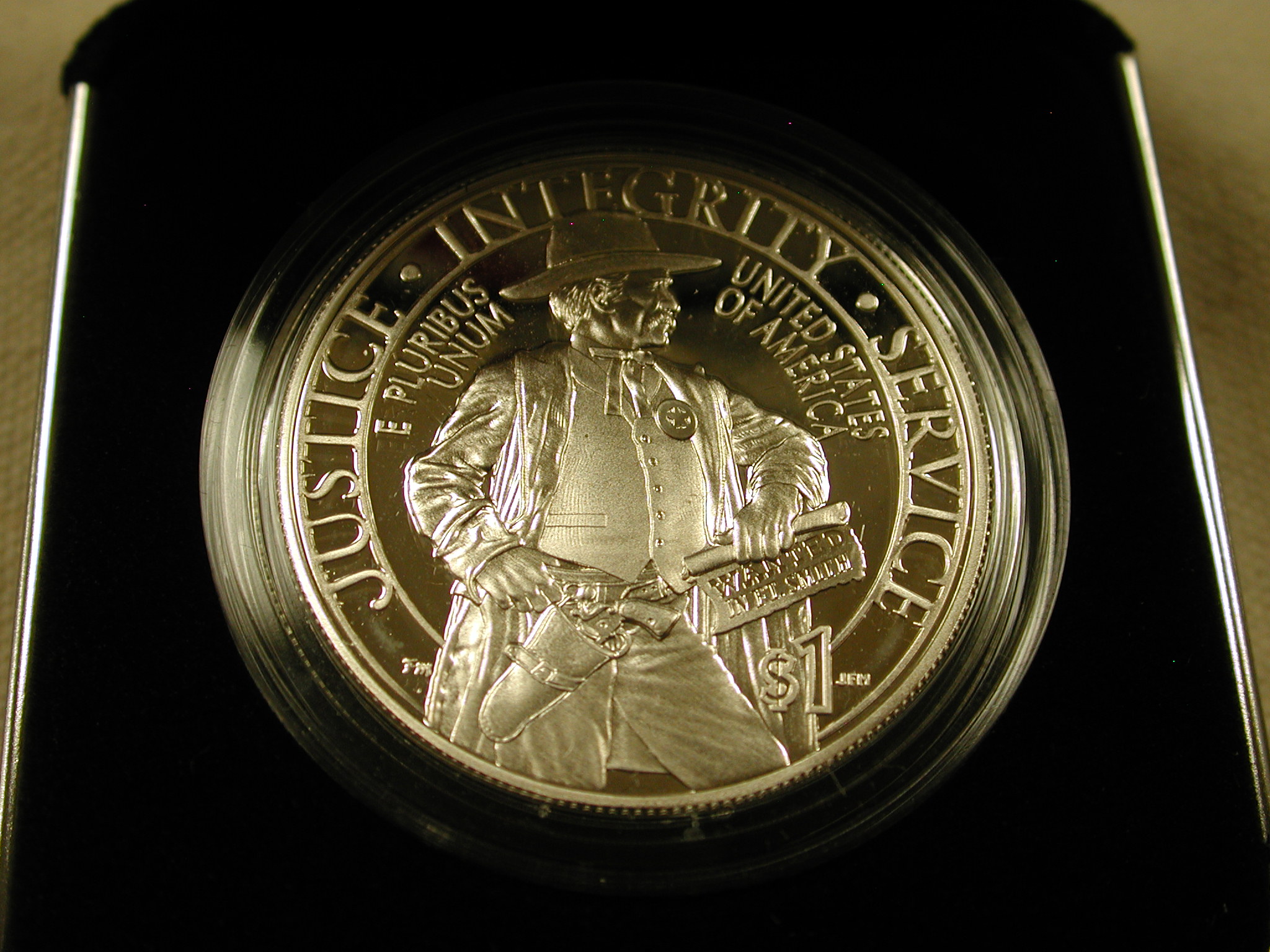U.S Mint 2015 Marshals 22th Anv. Commemorative Silver Proof