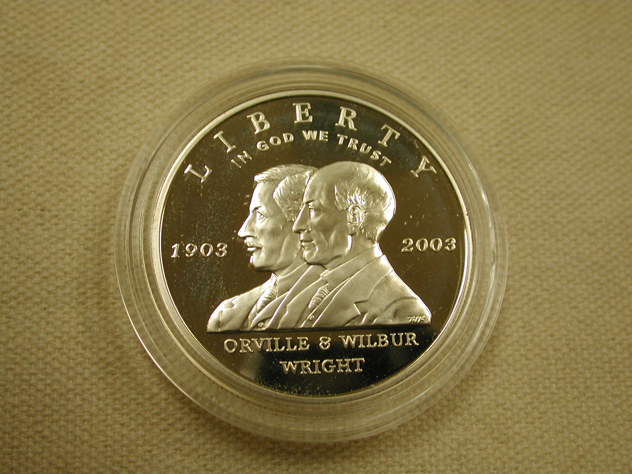 2003 U.S Mint First Flight Centennial Commem Coin Silver Proof