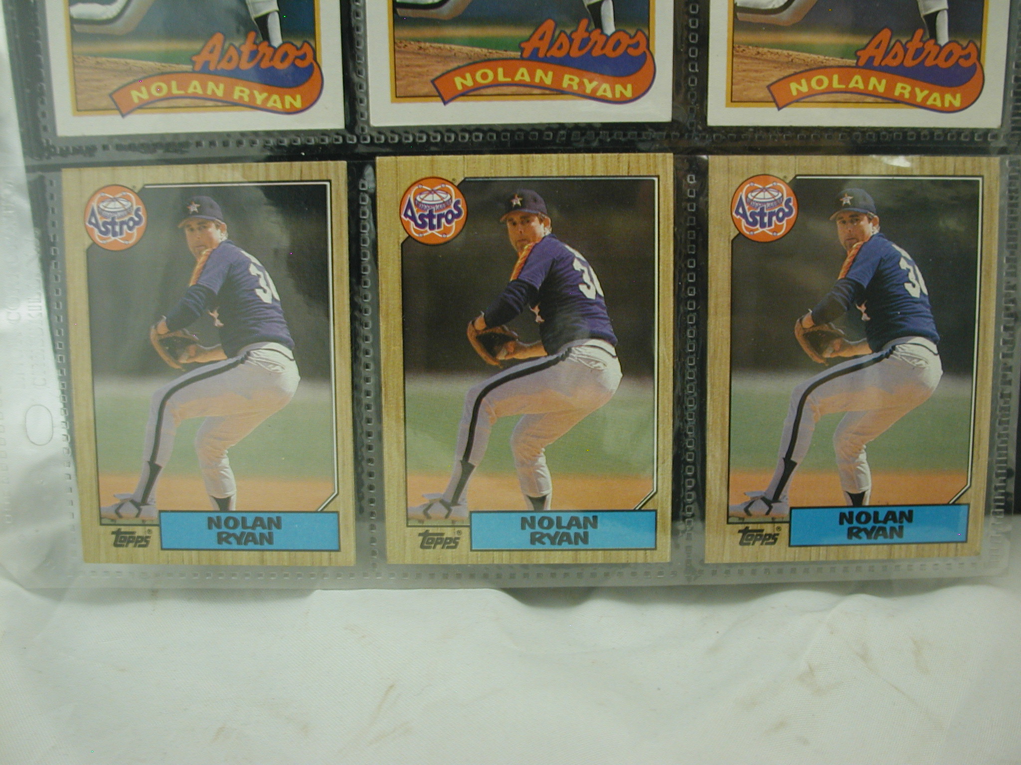 Nolan Ryan Houston Astros 1989 Topps Baseball Card #530 Mint