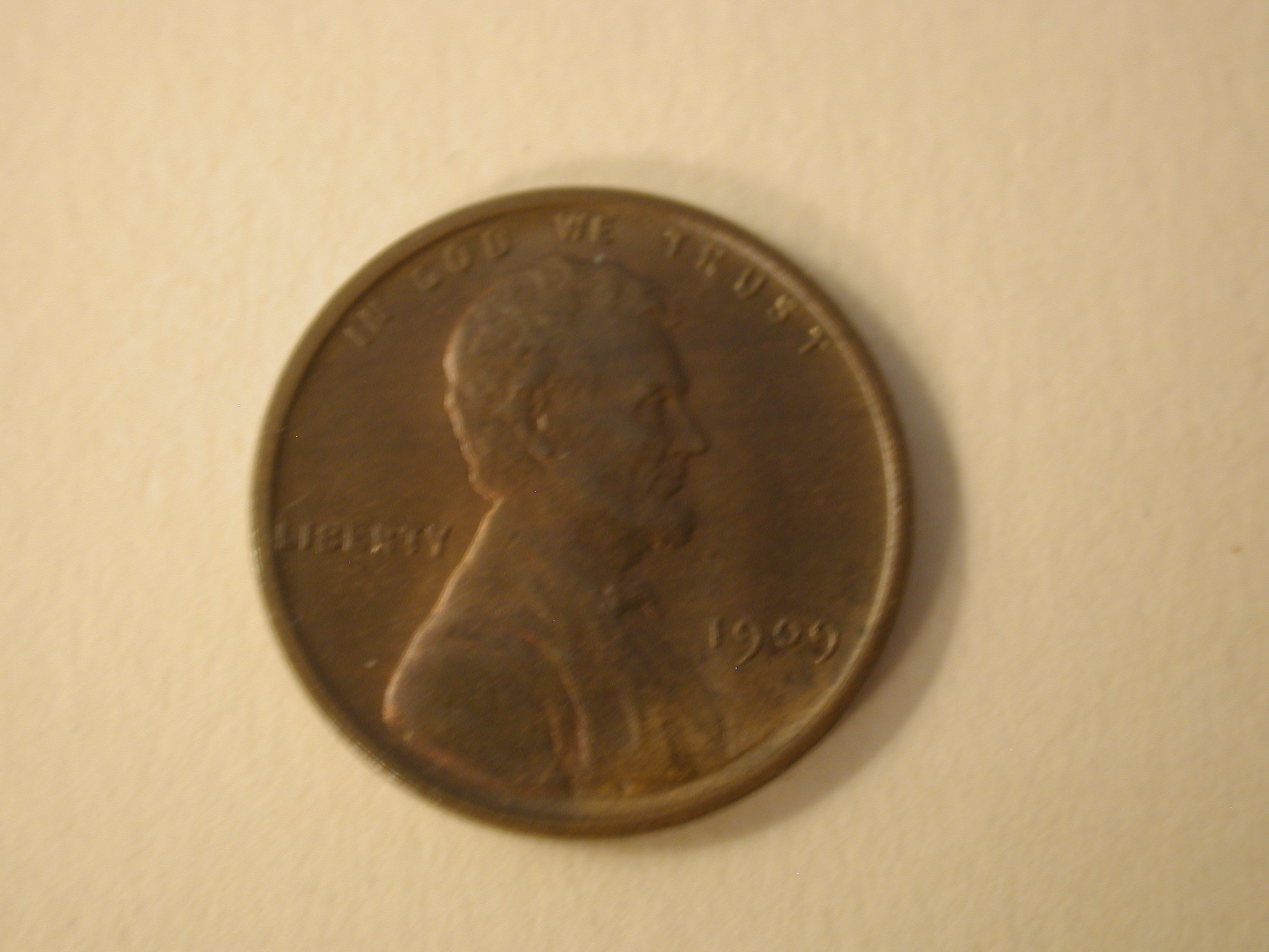 1909-VDB U.S Lincoln Wheat Cent Choice Uncirculated Red Brown