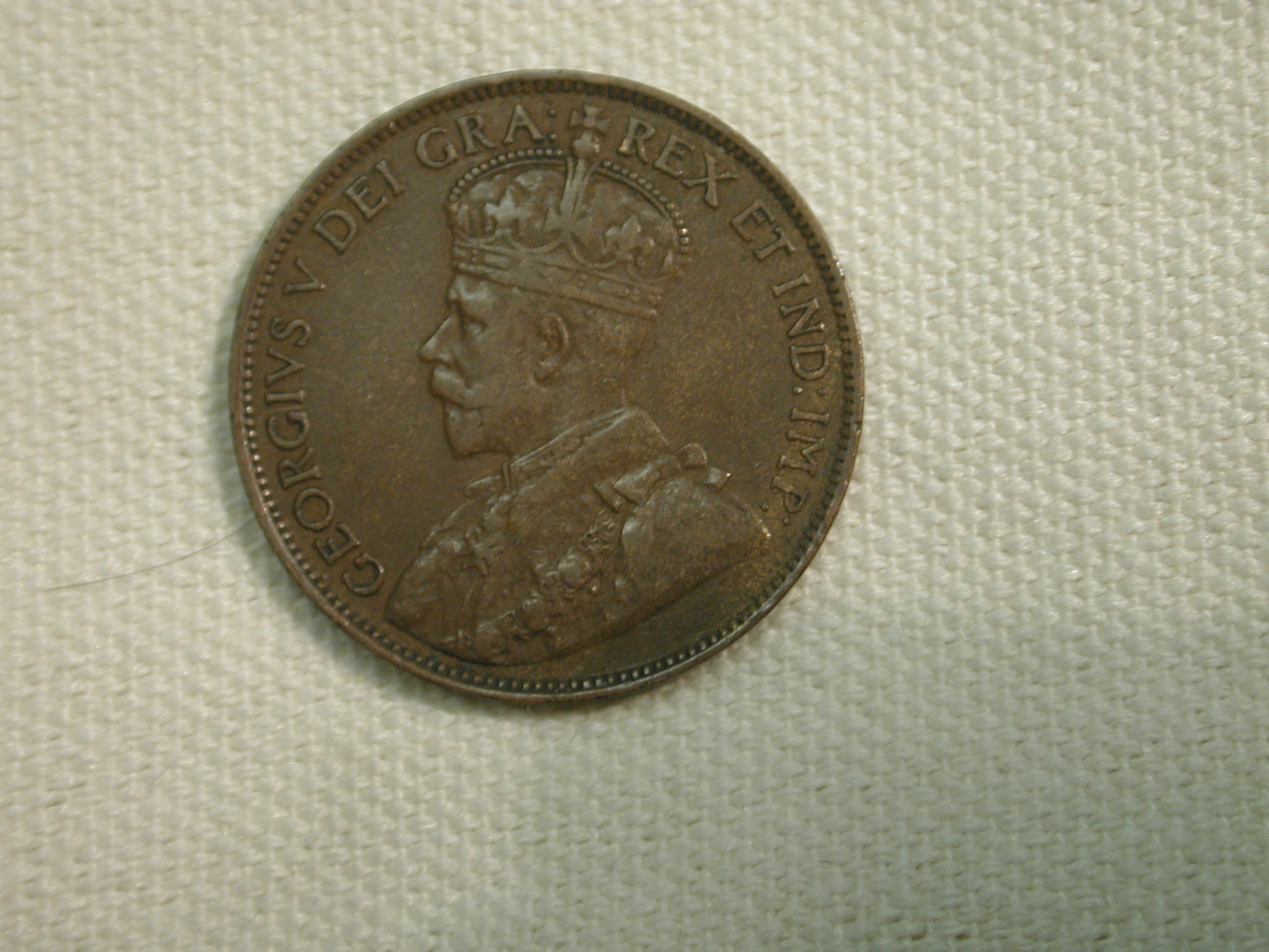 1914 Canada Large Cent About Uncirculated