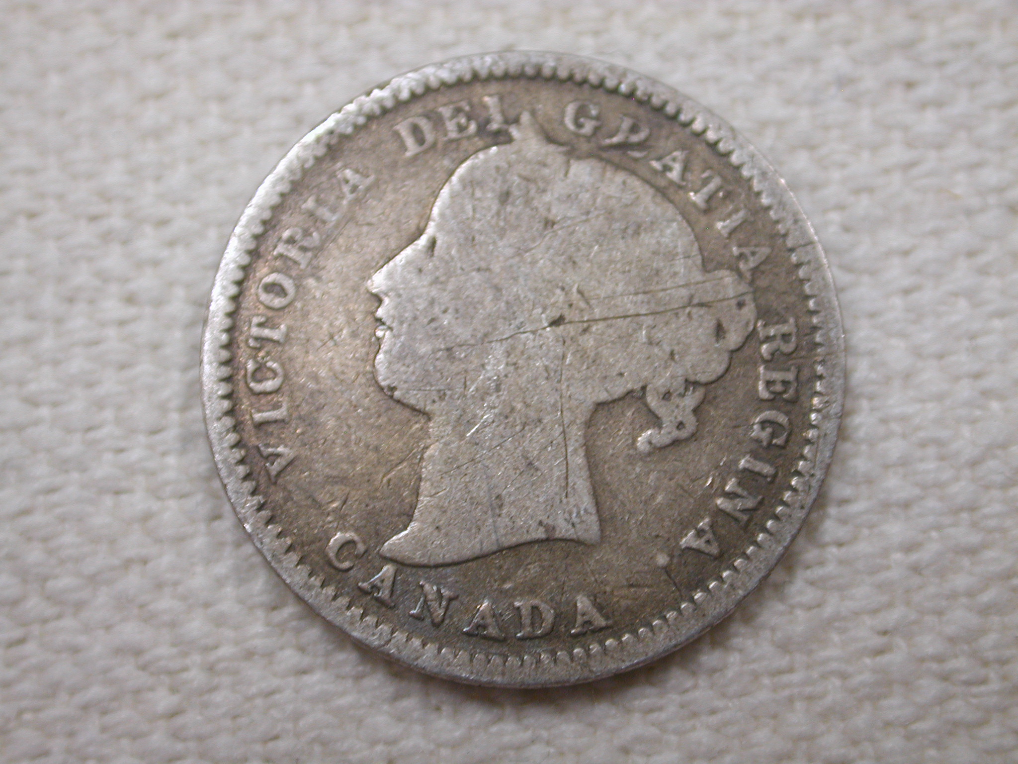 1900 Canada 10 Cents Very Fine +