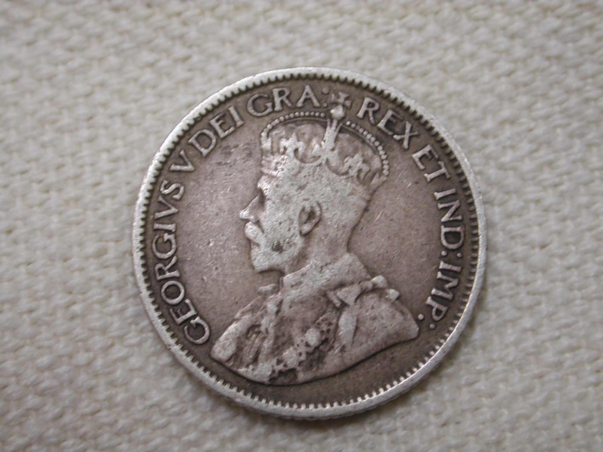 1912 Canada 10 Cent Extra Fine