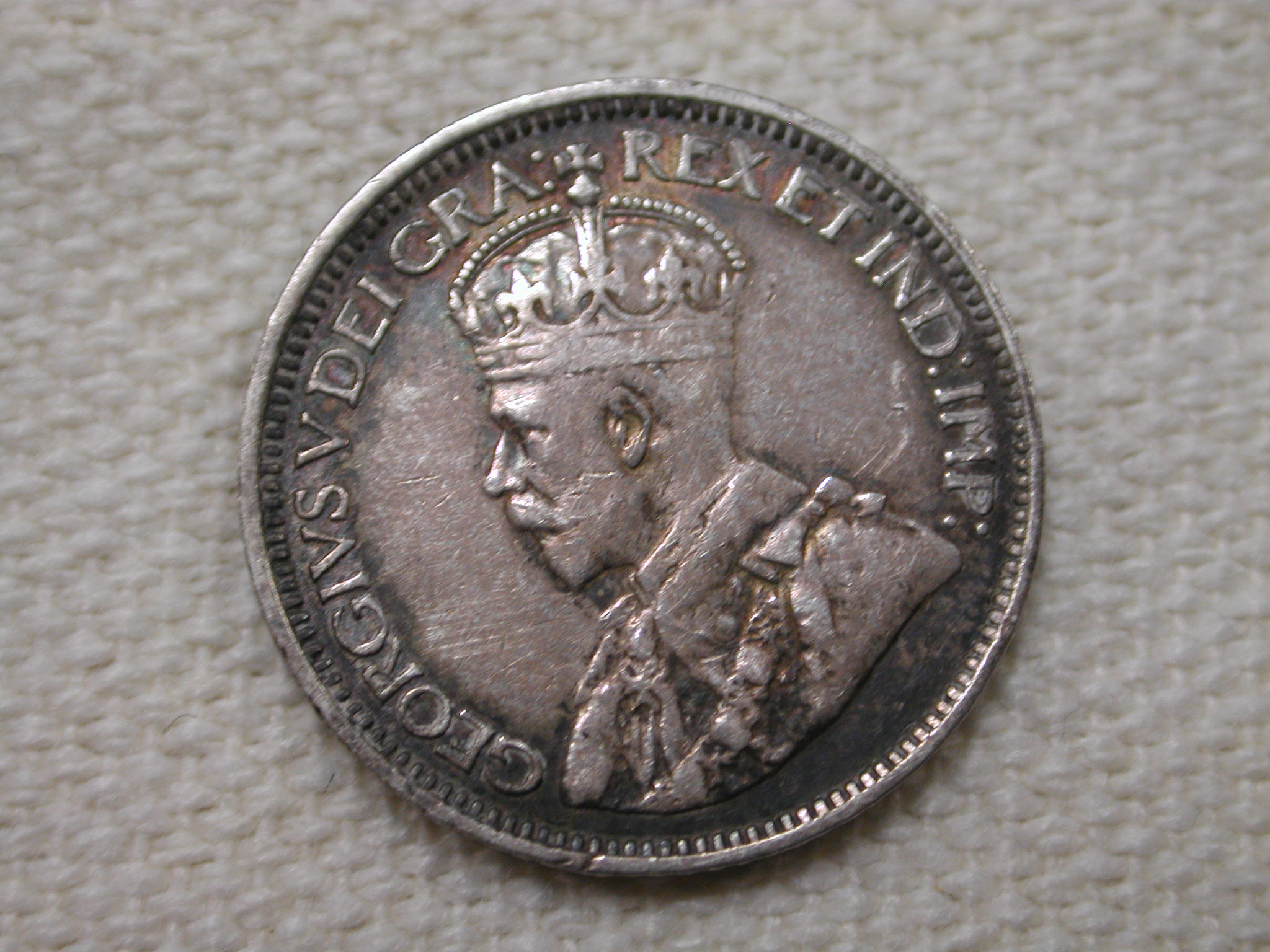 1913 Canada 10 Cent Extra Fine