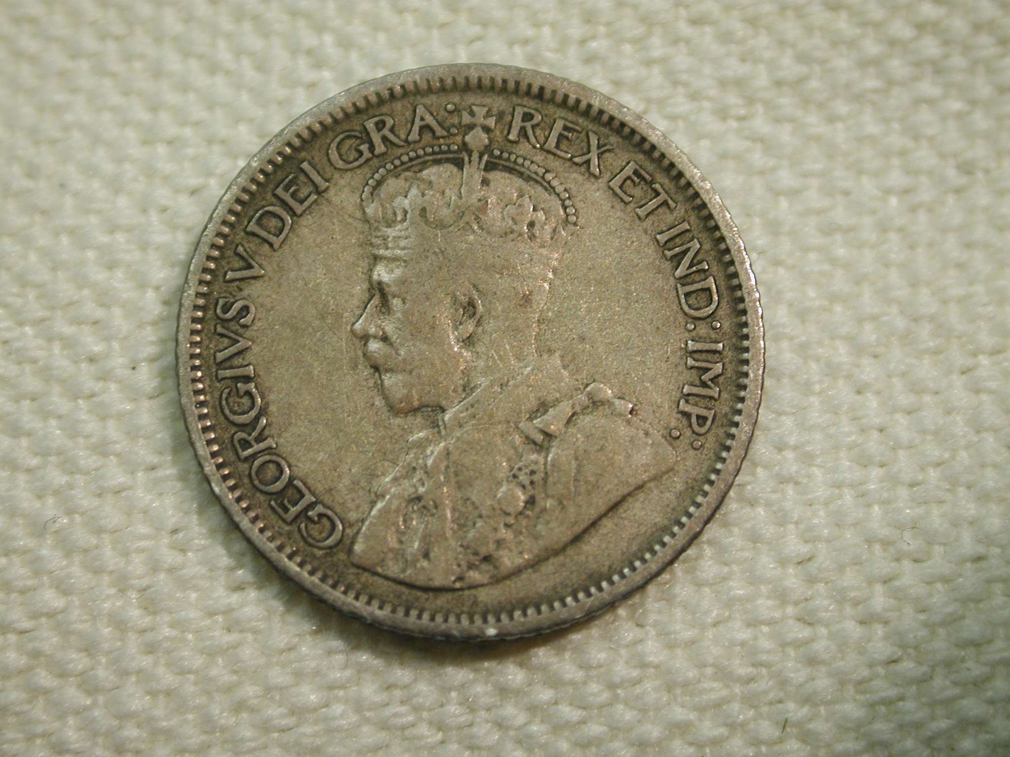 1918 Canada 10 Cent About Uncirculated
