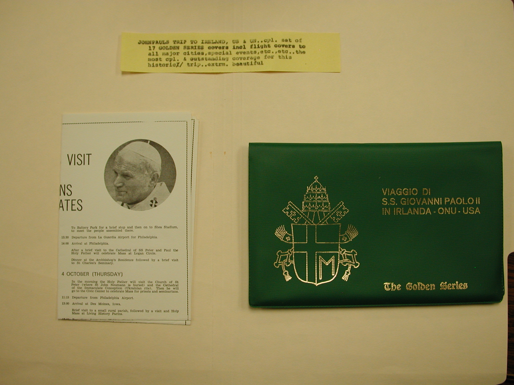 Pope John Paul II -The Golden Series-Trip to Ireland 17 Covers 1979