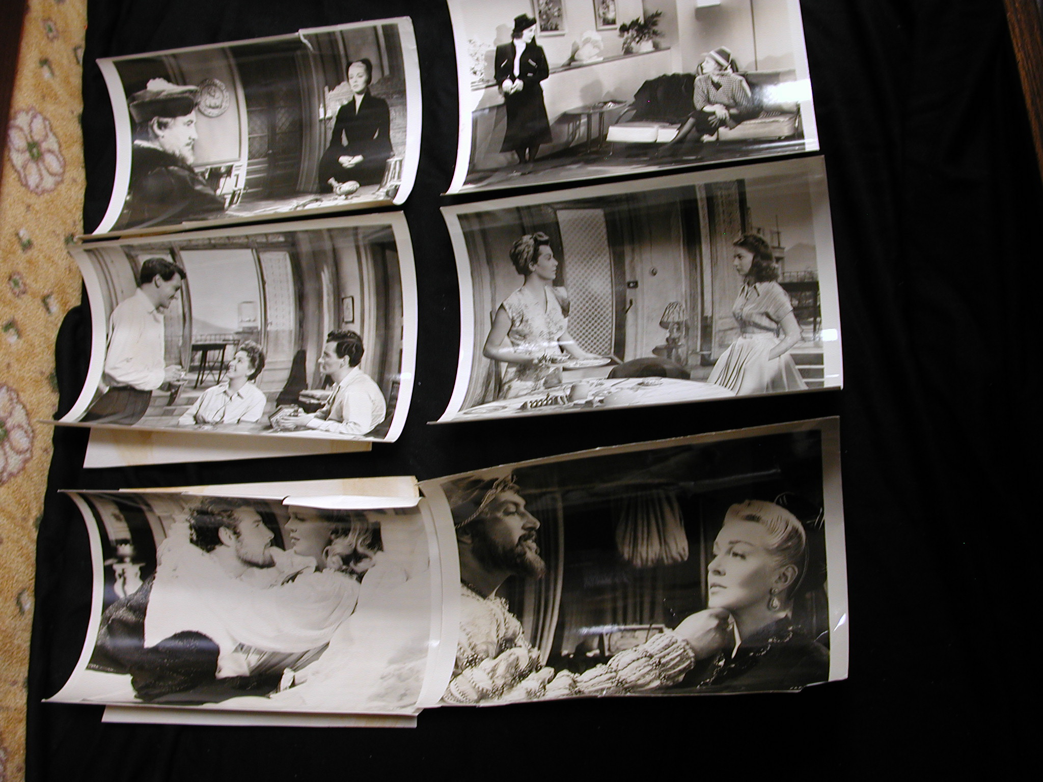 Lana Turner with Pier Angeli lot of 5 Flame Flesh, Diane