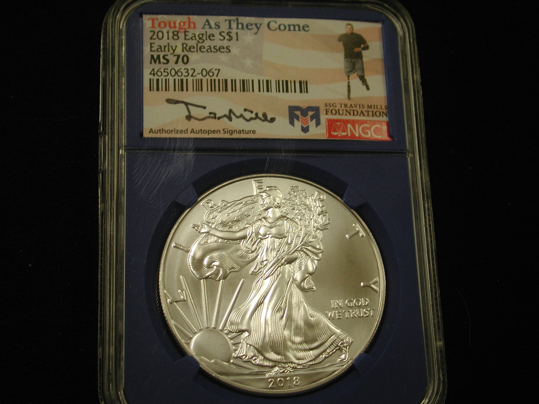 2018 Eagle $1 Early Releases MS 70 NGC Tough as they come