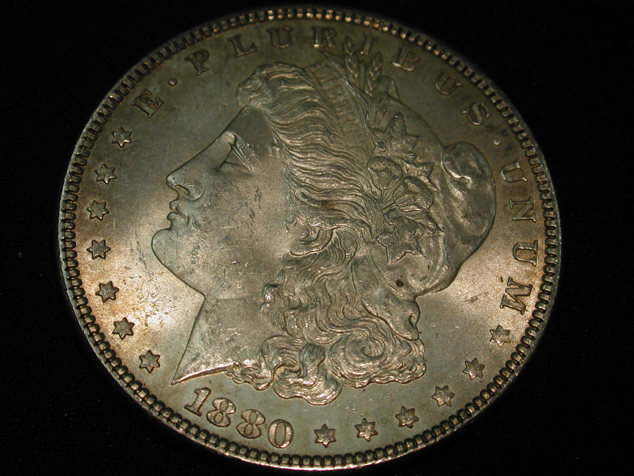 1880 U.S Morgan Silver Dollar Uncirculated