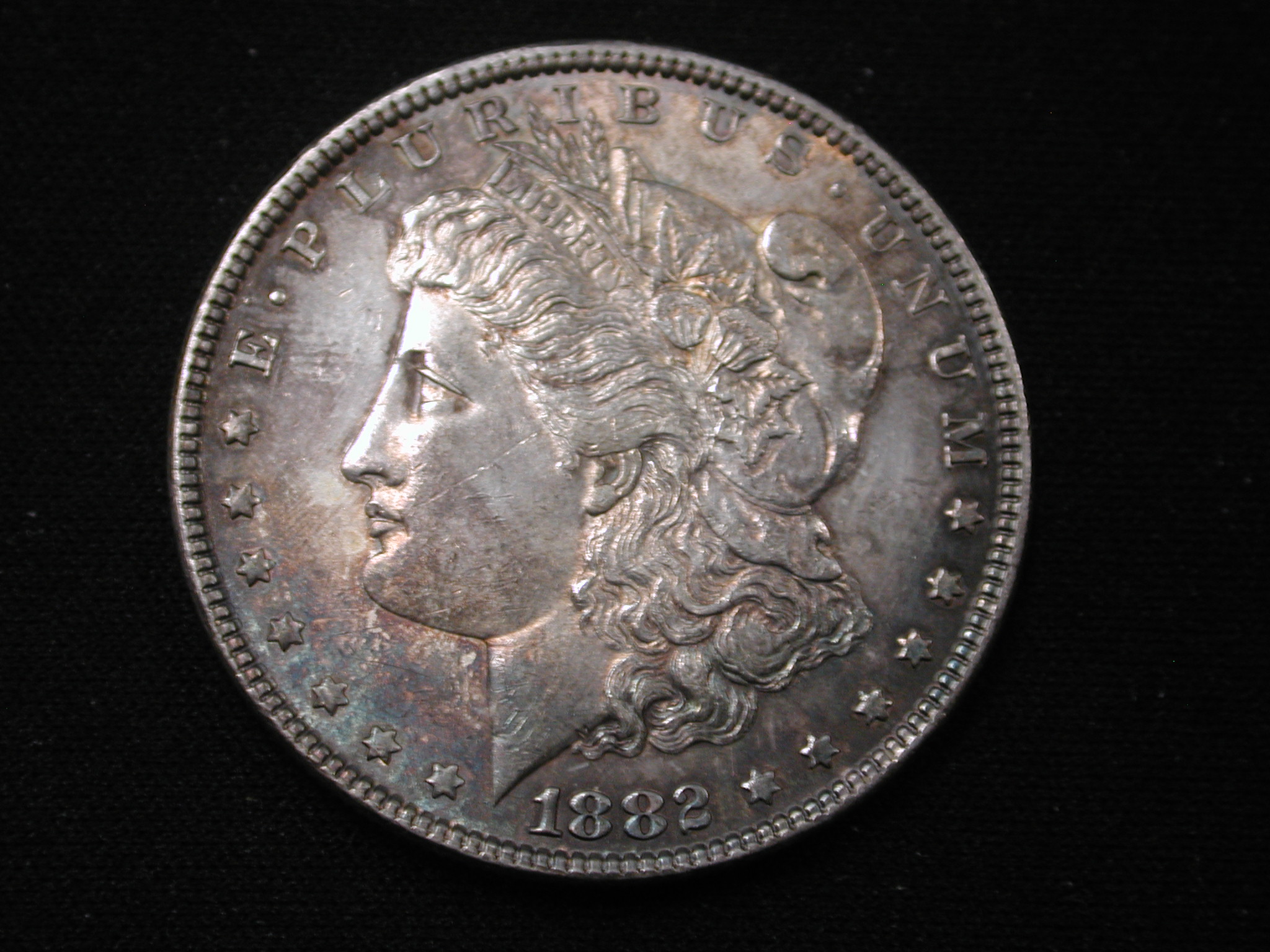 1882 U.S Morgan Silver Dollar Uncirculated