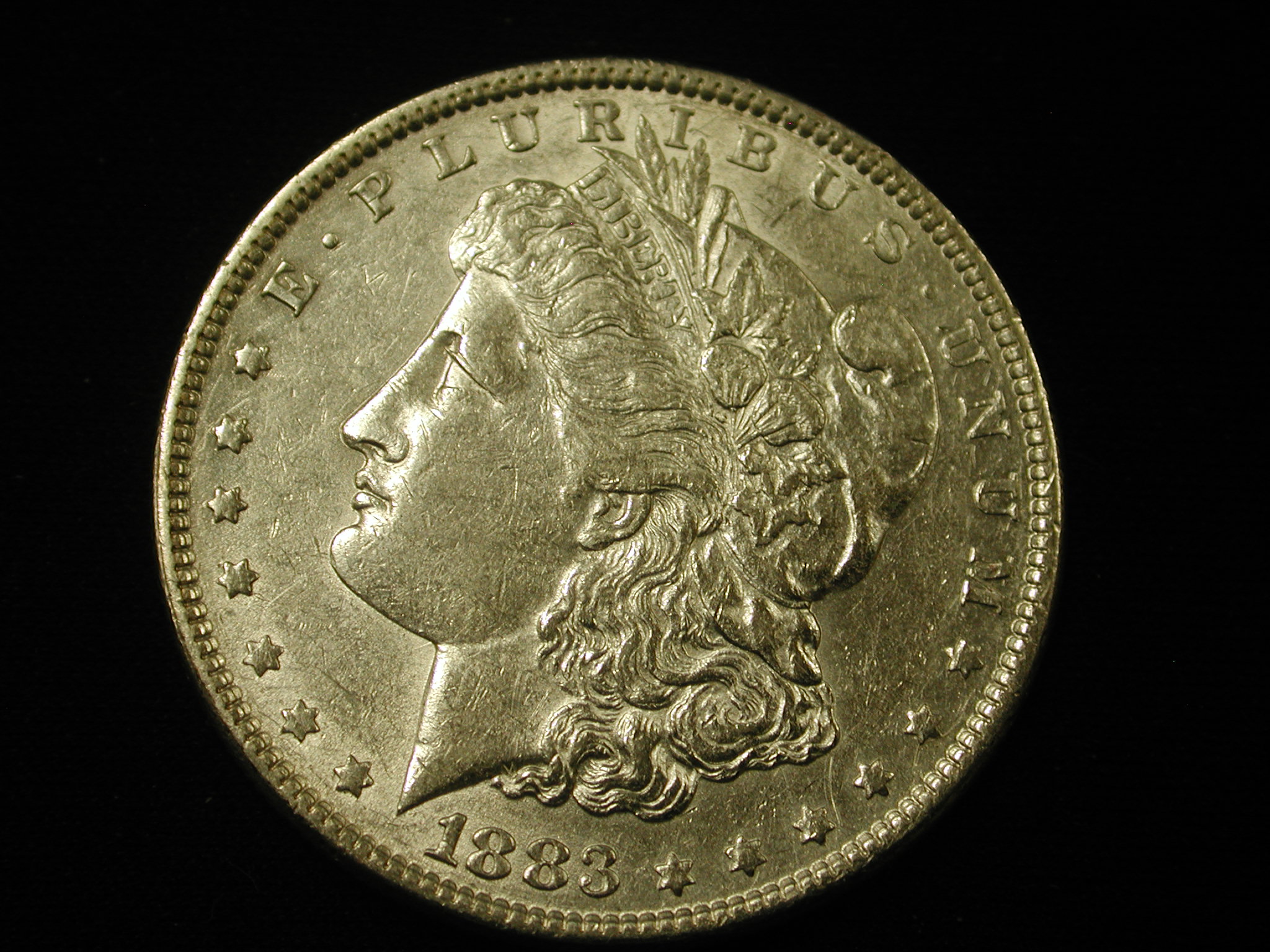 1883 U.S Morgan Silver Dollar Uncirculated