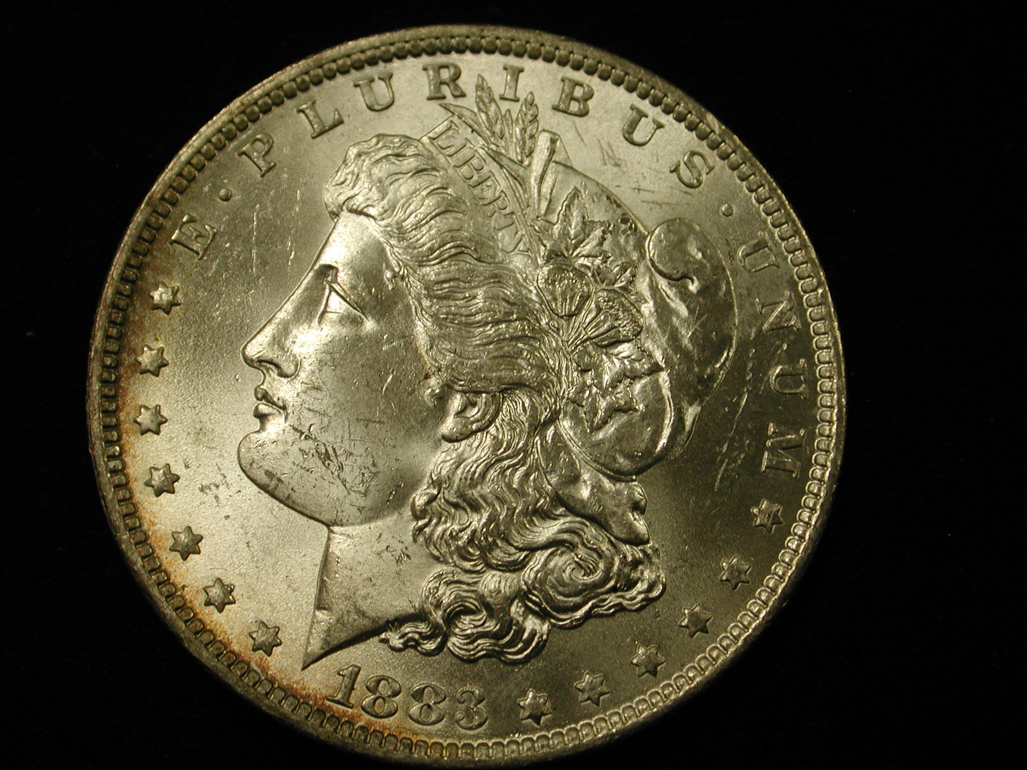 1883-O U.S Morgan Silver Dollar Choice Uncirculated