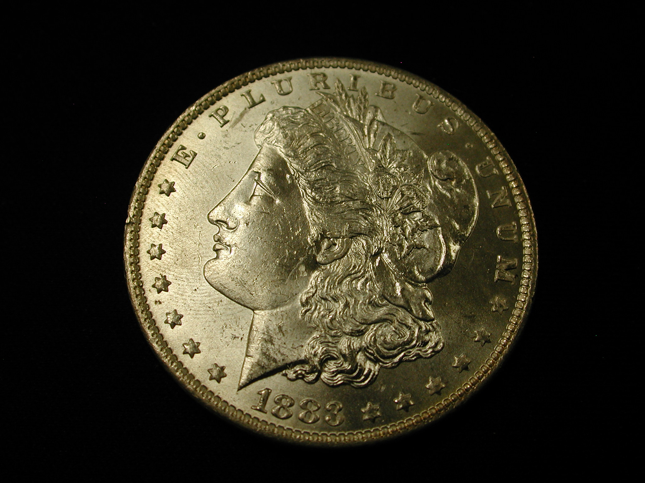 1883-O U.S Morgan Silver Dollar Choice Uncirculated+