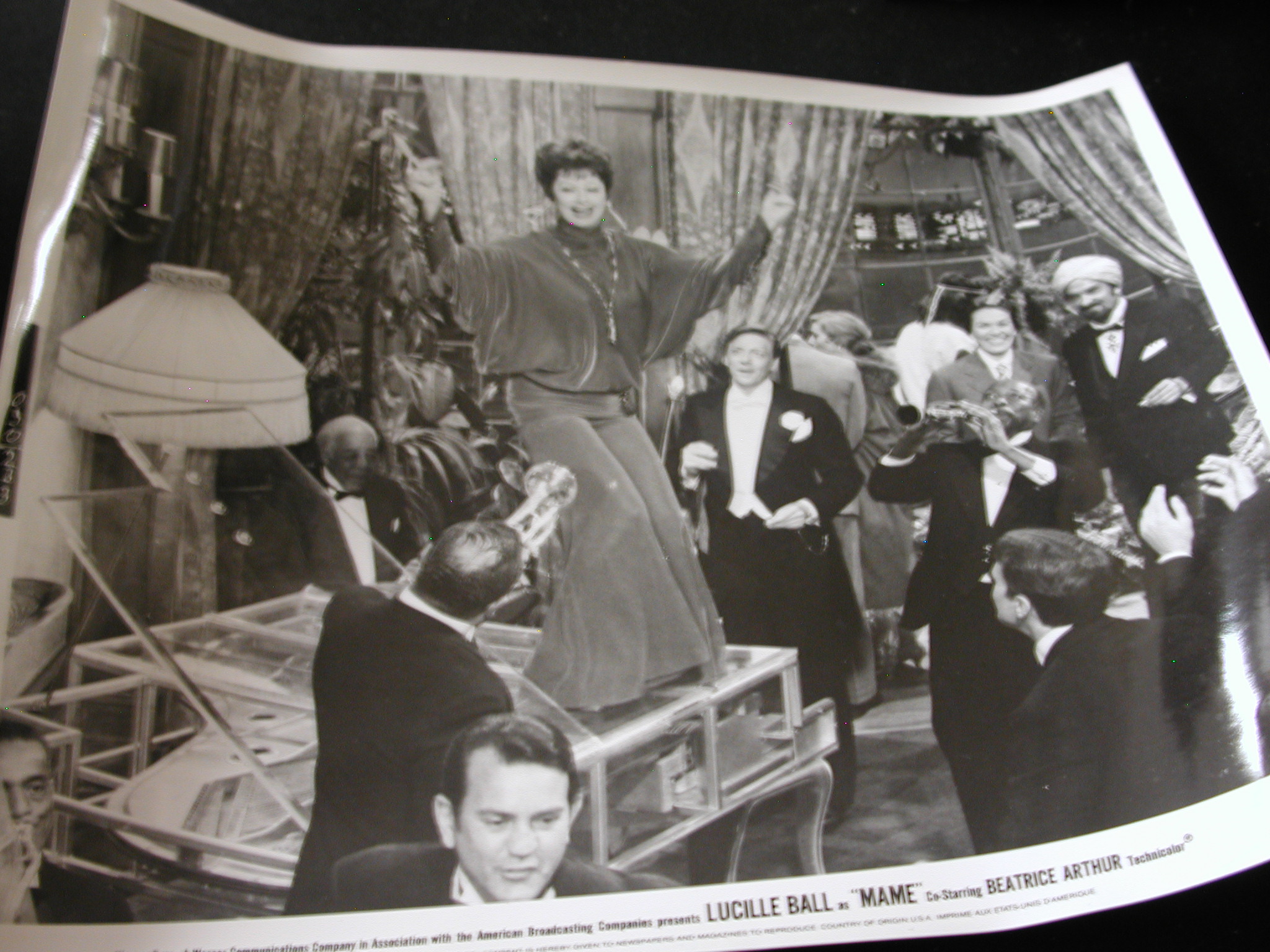 Lucille Ball Beatrice Arthur  Mame Photographs Lot of 5 from 1974