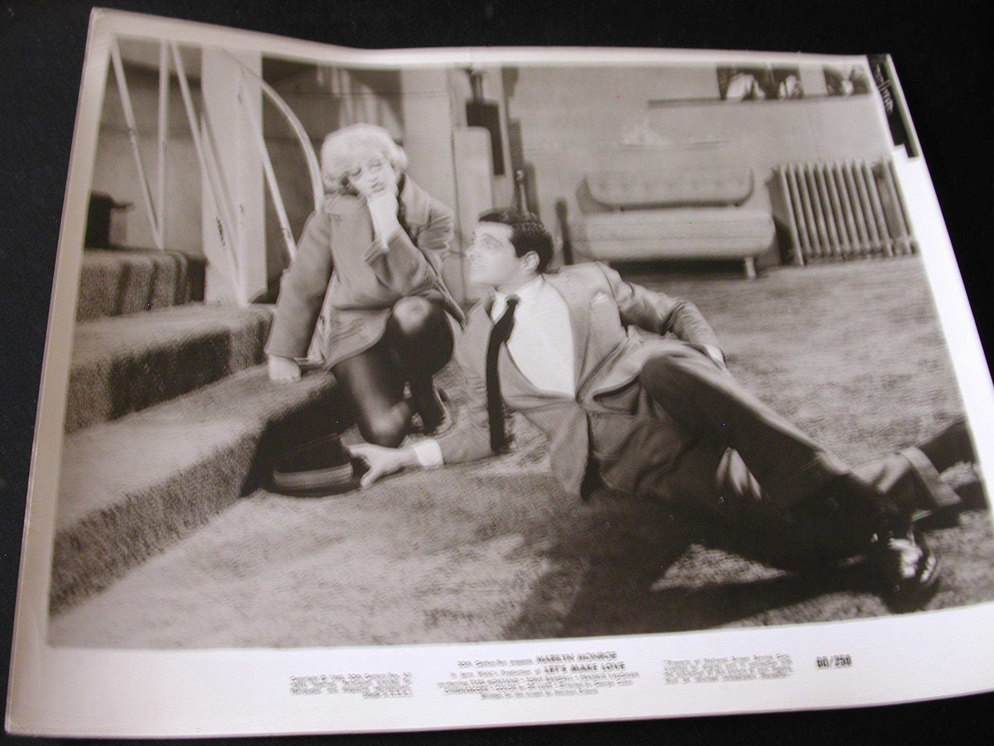 Marilyn Monroe 8x10 Photo Lets Make Love