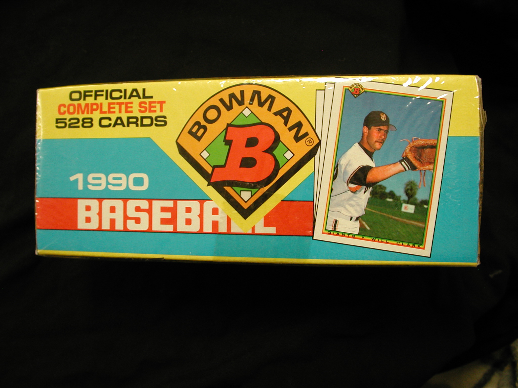 Bowman 1990 Complete Set of 528 Baseball Cards. 