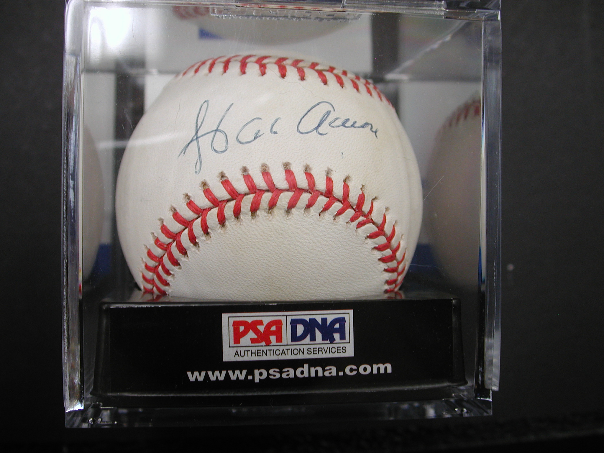 Pee Wee Reese Billy Martin signed Baseball Certified PSA Personalized