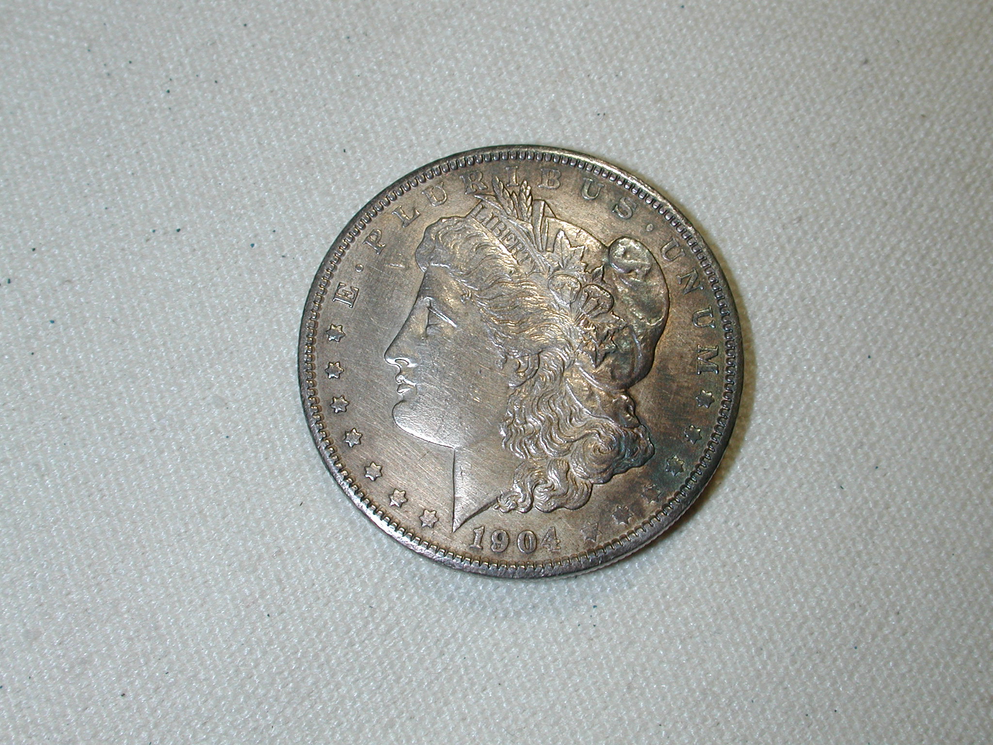 1900-O- U.S Morgan Silver Dollar- AU/ UNC (Copy)