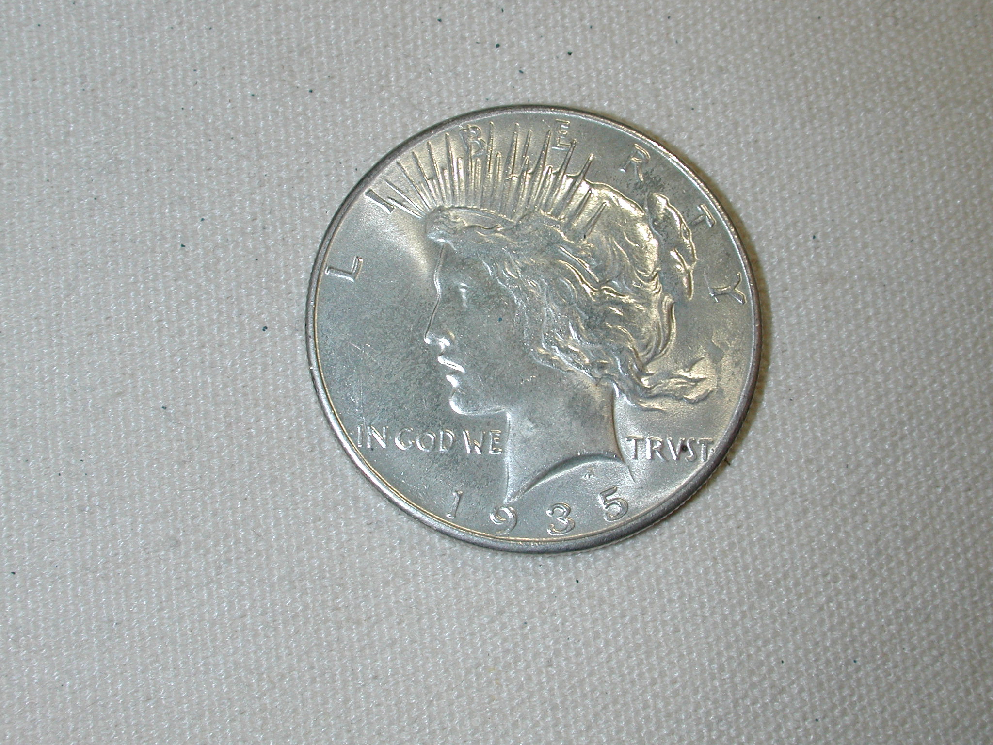 1924-U.S. Peace Silver Dollar-Choice Uncirculated (Copy)