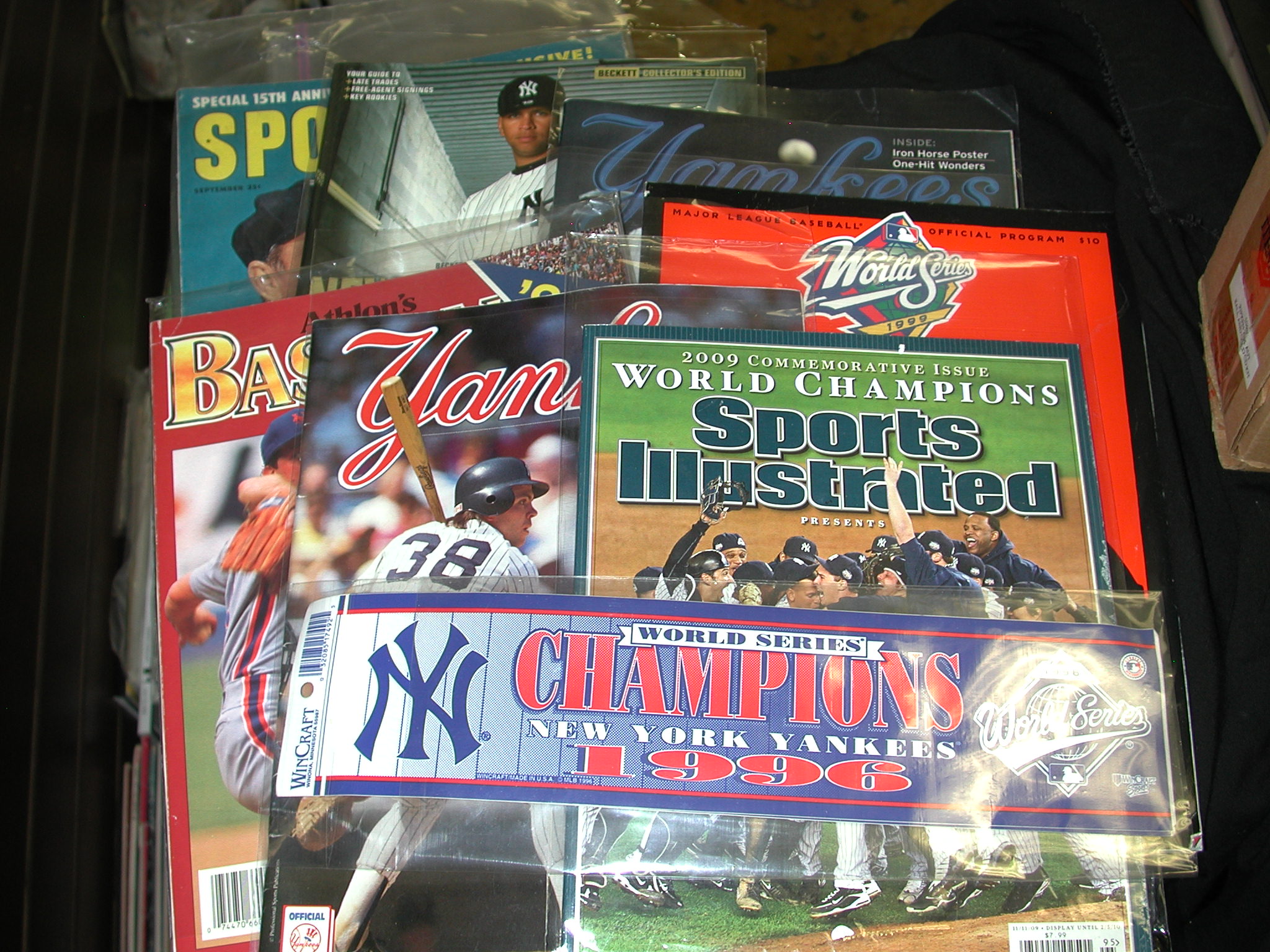 New York Yankees, 1996 World Series Champions Sports Illustrated Cover by  Sports Illustrated