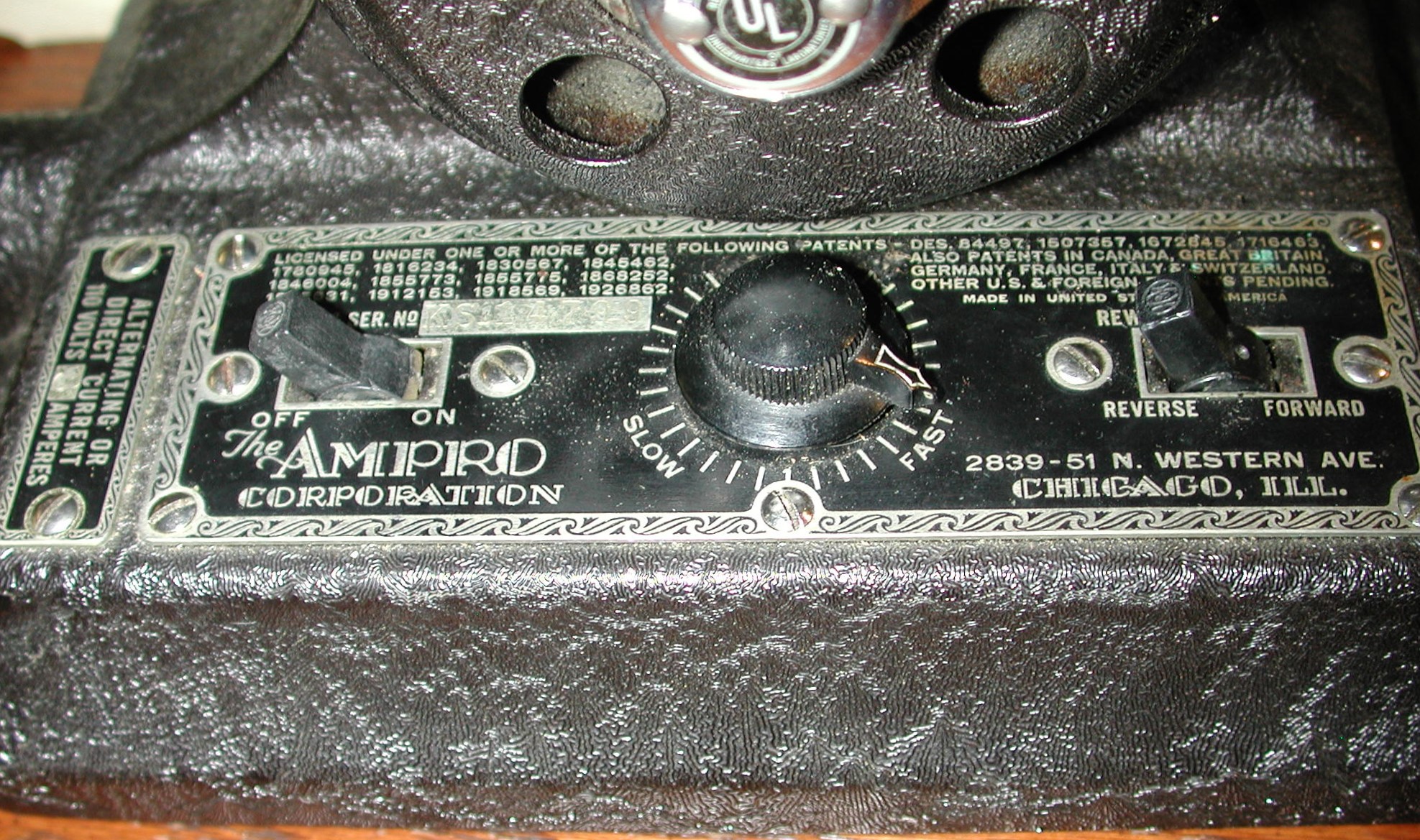 Antique Movie Projector-The Ampro Precision Projector 16mm w case