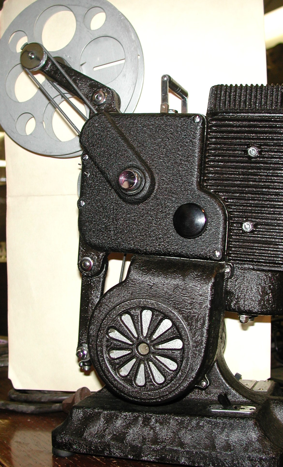 Curiosity Inc. - Rare find! Complete 1930's ampro 16mm carbon arc movie  theatre projector with power unit, carbon rods, reels and more! $3500  Canadian #movies #curiosityincyeg #antiques #theater #theatre #retro #film # projector