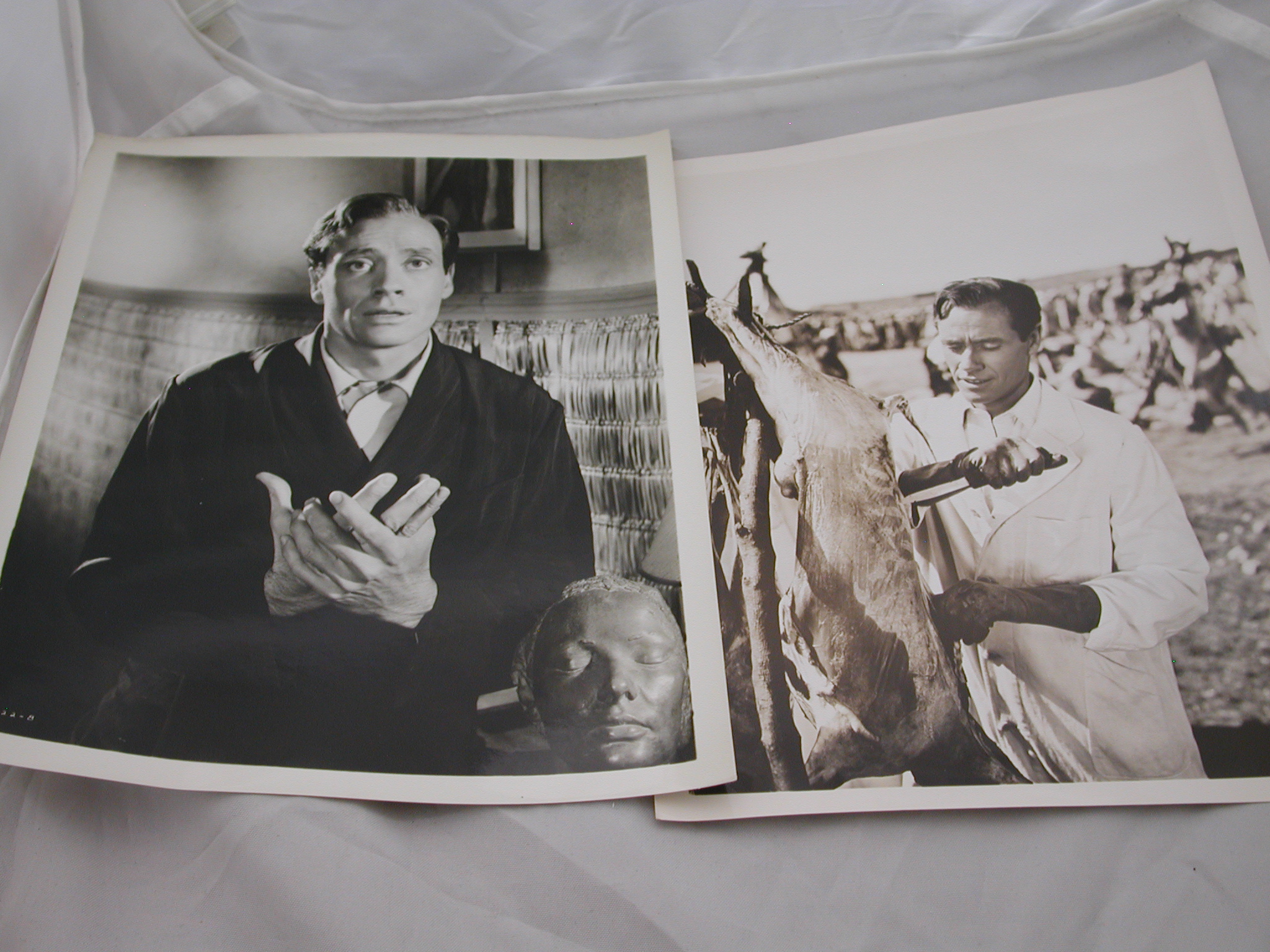 Cornel Wilde and Mel Ferrer in Saadia