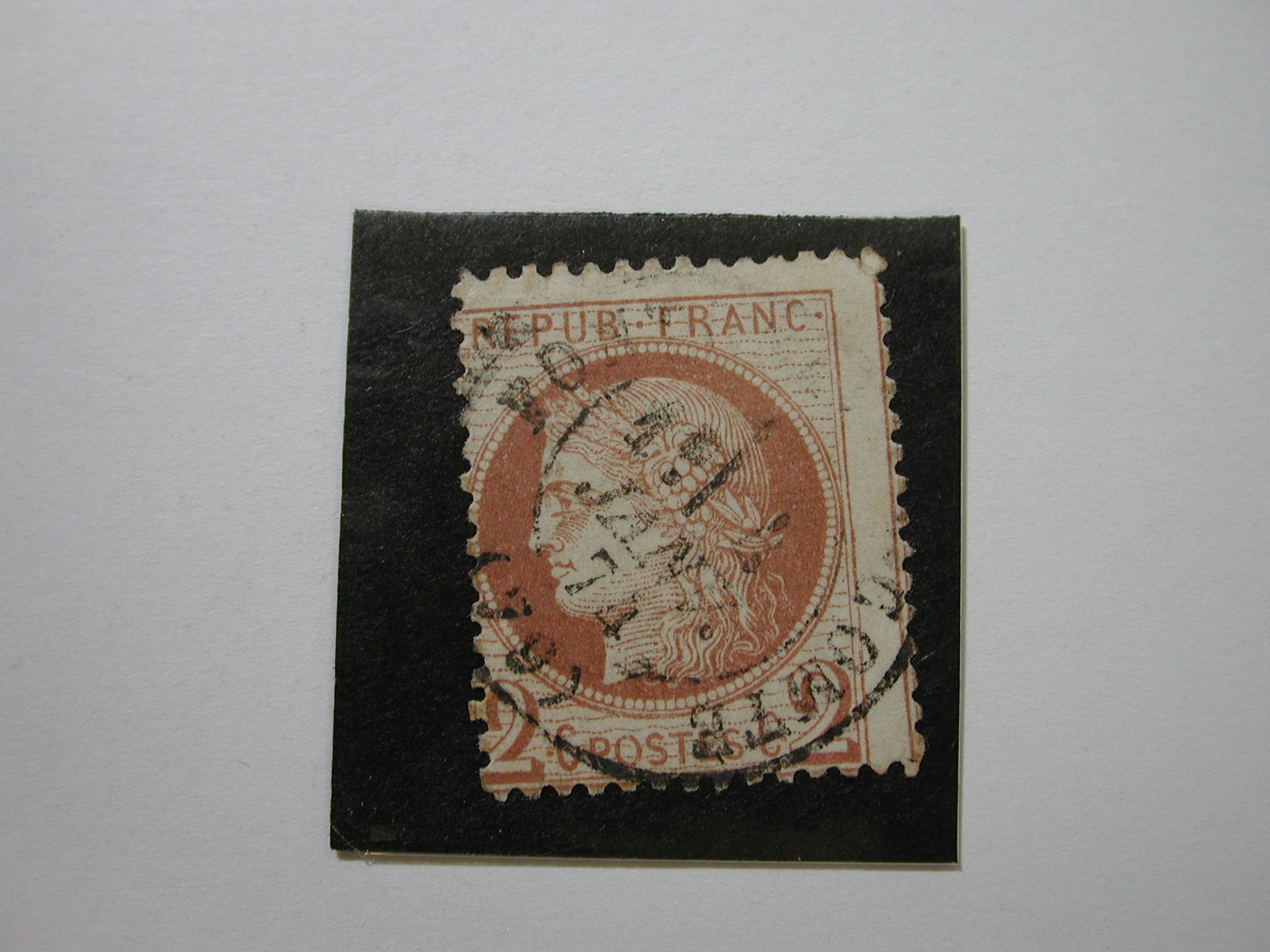 France Stamp Scott #51 Ceres 1870-73 Used