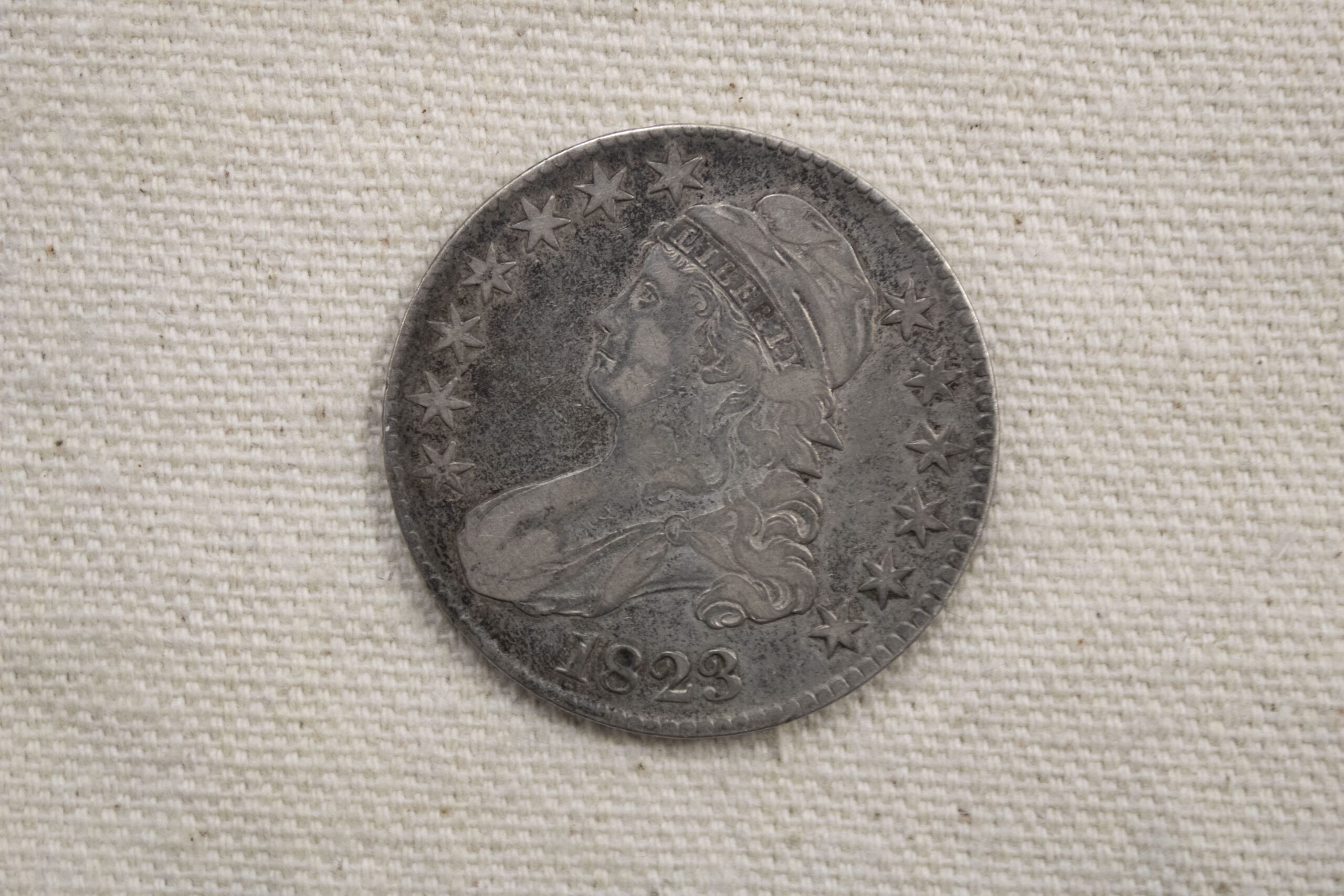 1823 U.S Capped Bust Half-Dollar Very Fine