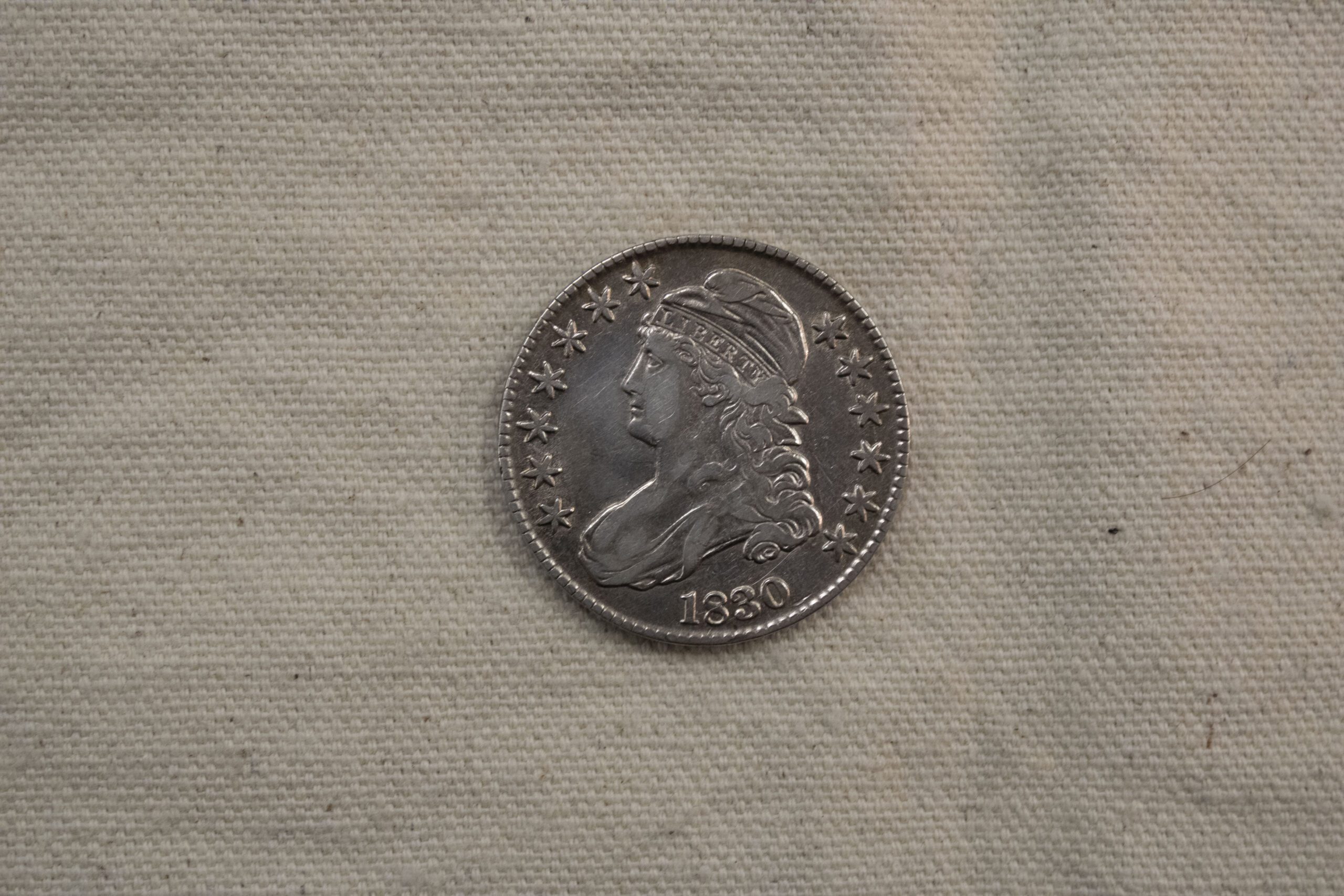 1830 U.S Capped Bust Half Dollar Very Fine Bellport Jewelers