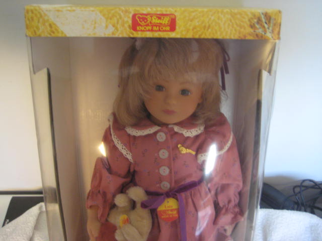 Steiff Babinchen Doll & Bear Limited Edition 701771 9250/43 Mint In Box (Copy)