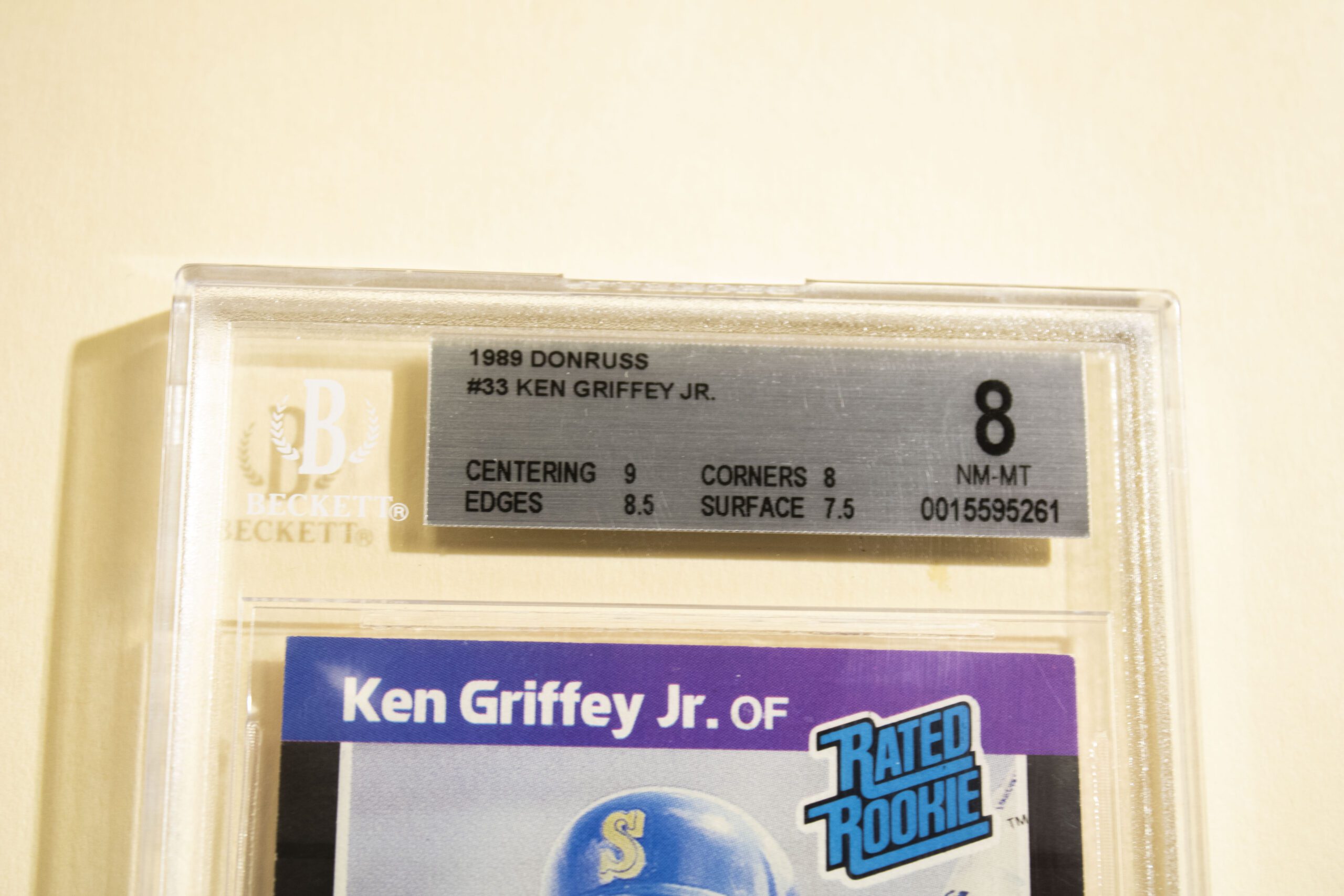 1989 Beckett Donruss #33 Ken Griffey Jr. NM-MT 8