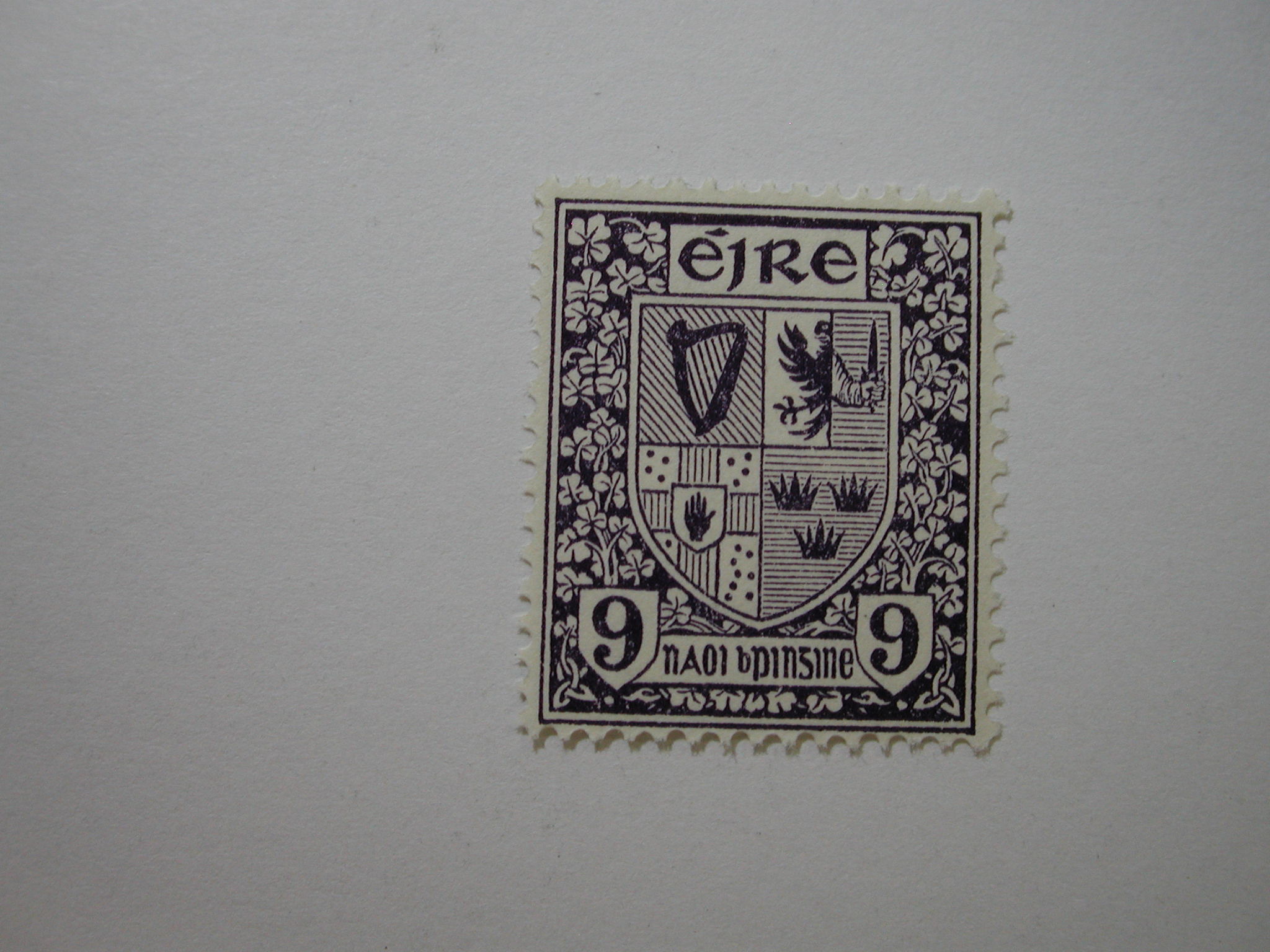 IRELAND Scott #74 9d - 1922-37 First Permanent Defin. Series -NH Cat Val $125.00