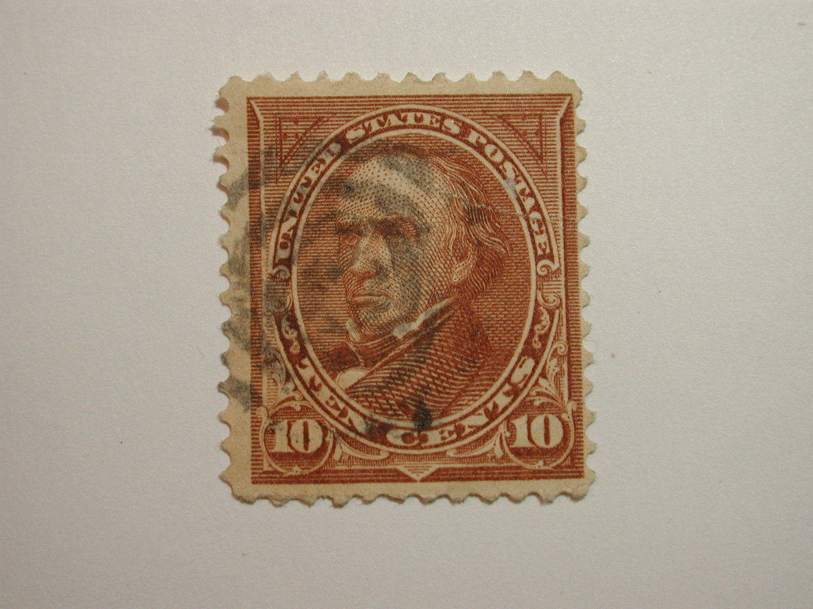 Scott#282C 10c Brown, The Bureau of Engraving, Series of 1897-1903