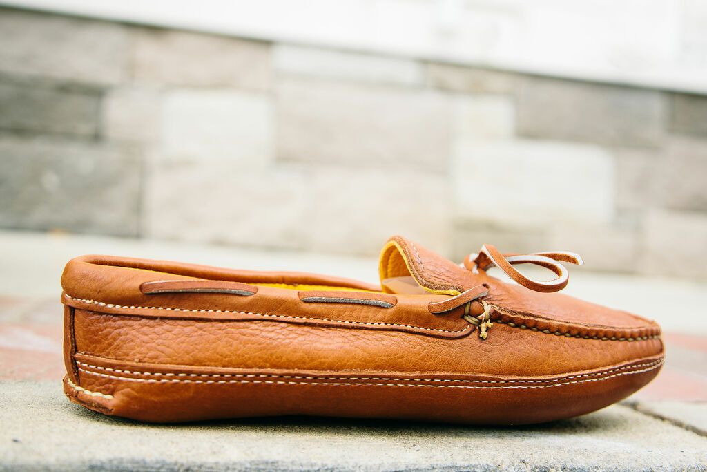Rawhide moccasin soles online