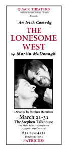 The Lonesome West TLW-Poster