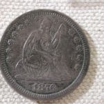 1876-CC U.S Liberty Seated Quarter Fine