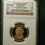 John Adams Second President 2007-S NGC PF69 Ultra Cameo