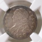 1820 Small O 10C Capped Bust Dime JR-2 NGC XF Details
