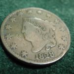 1828 U.S Large Cent (Large Narrow Date) Very Fine