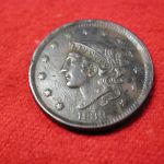 1838 U.S. Large Cent Coronet Type Extra Fine