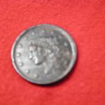 1838 U.S. Large Cent Coronet Type Extra Fine